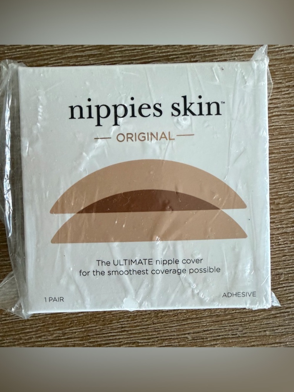 Nippies Skin Adhesive Nipple Covers Caramel A-C Reusable